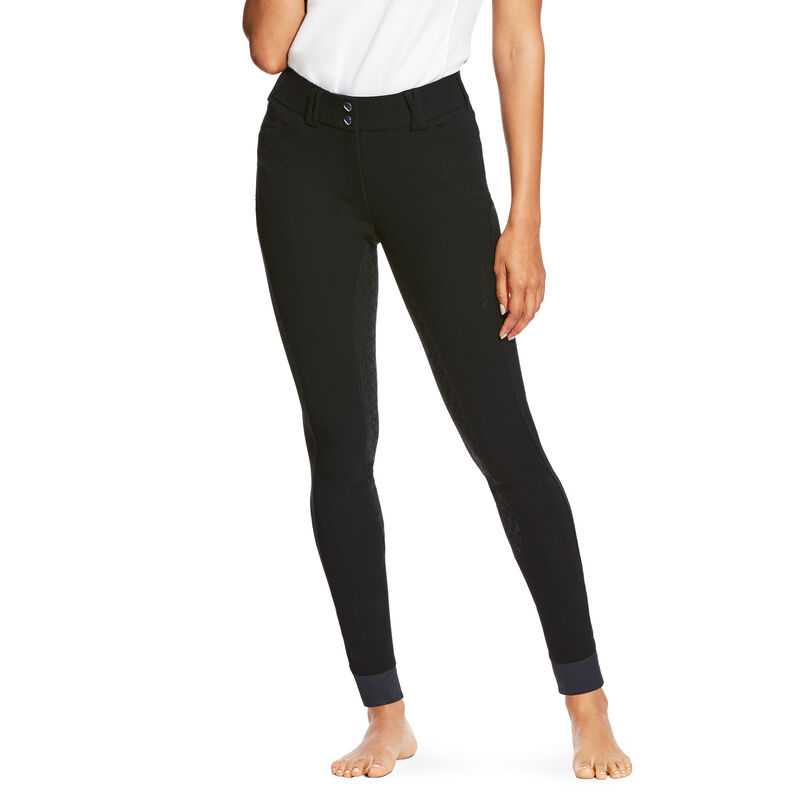 Ariat Hose Damen - Tri Factor Grip Full Seat Breech Schwarz ( LCVQP-2906 )